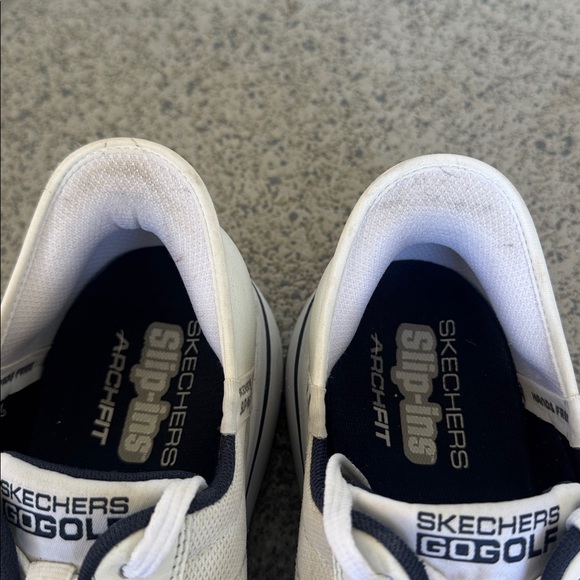 Sketchers Go Golf slip-ins archfit white lace up men’s golf sneakers size 10 main image 9
